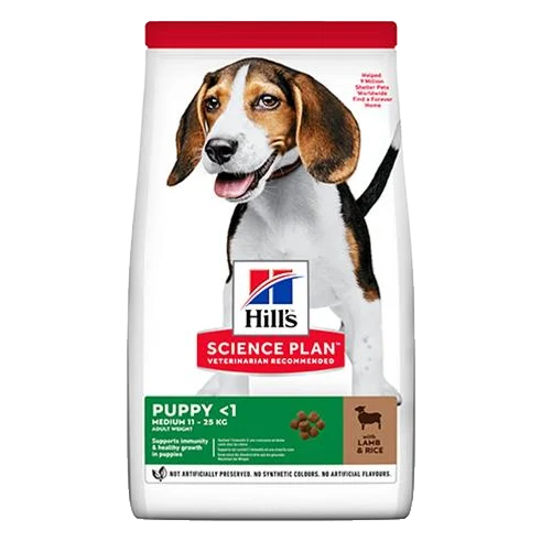 HILLS SP Ca Puppy Medium Lamb & Rice 14 kg