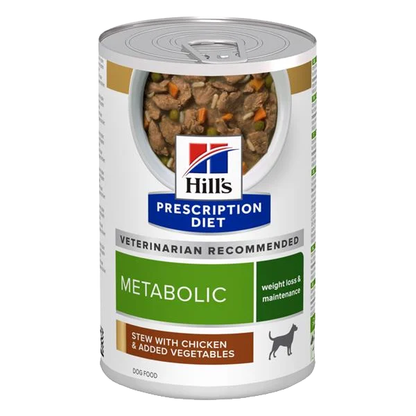 HILLS PD CA Adult METABOLIC Chicken&veg Stew Konzerva 354 g