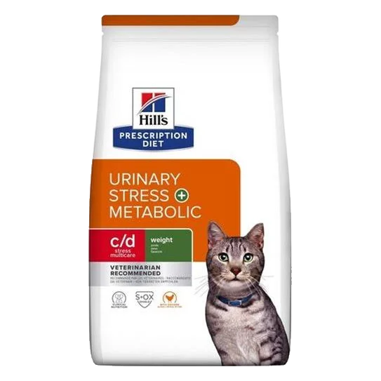 HILLS Diet Feline c/d Urinary Stress + Metabolic 3 kg