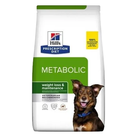 HILLS Diet Canine Metabolic Jahňa & ryža Dry 1,5 kg