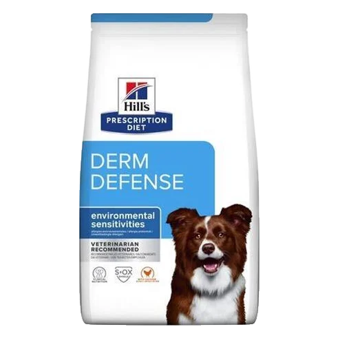 HILLS Diet Canine Derm Defense Dry NEW 4 kg