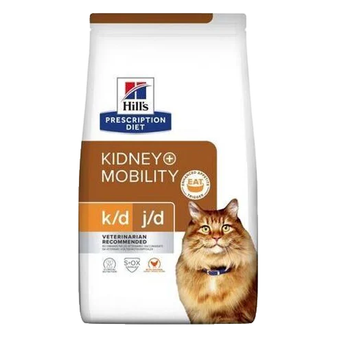 HILLS Diet Feline k/d+Mobility Dry NEW 1,5 kg