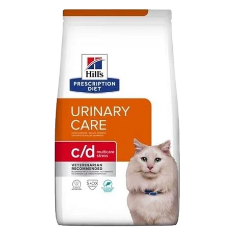 HILLS Diet Feline c/d Urinary Stress morská ryba 1,5 kg