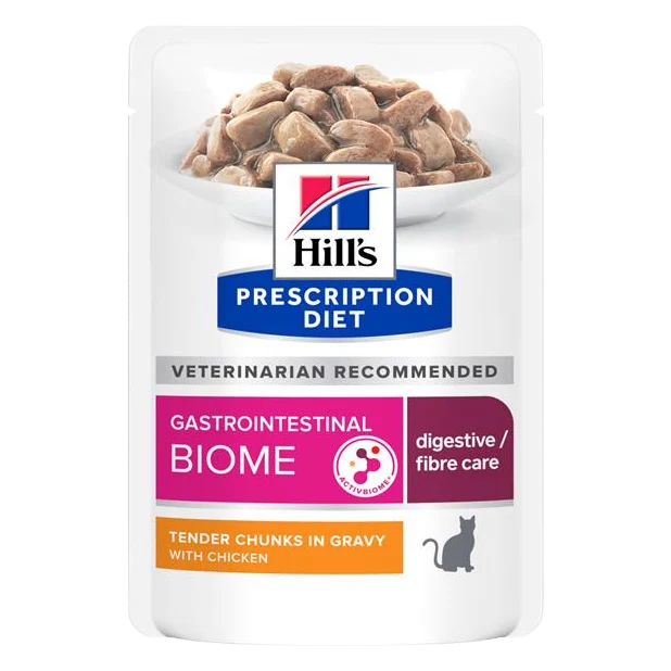 HILLS PD Fe i/d GASTROINTESTINAL BIOME Chicken Kapsička 12 x 85 g