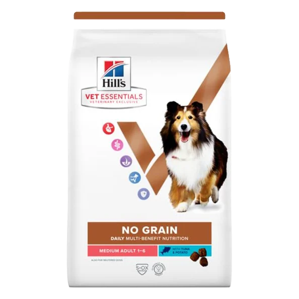 HILLS VE Canine Multi Benefit Adult Medium No Grain Tuna & Potatoes 2 kg