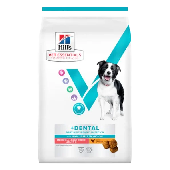 HILLS VE Canine Multi Benefit Adult Dental Medium & Large Chicken 10 kg