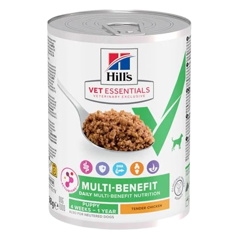 HILLS VE Canine Multi Benefit Puppy Chicken konzerva 363 g