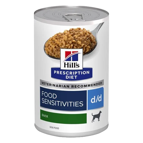 HILLS PD Ca Adult d/d Alergen Free Skin & Food Sensitive Duck Konzerva 370 g