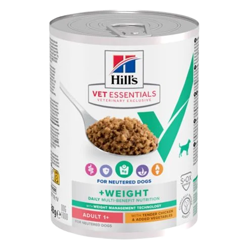 HILLS VE Canine Multi benefit Adult Weight Chicken konzerva 363 g