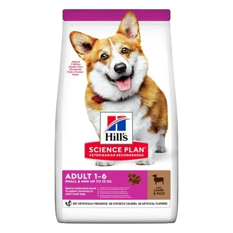 HILLS SP Ca Adult Small & Mini Lamb & Rice 1,5 kg
