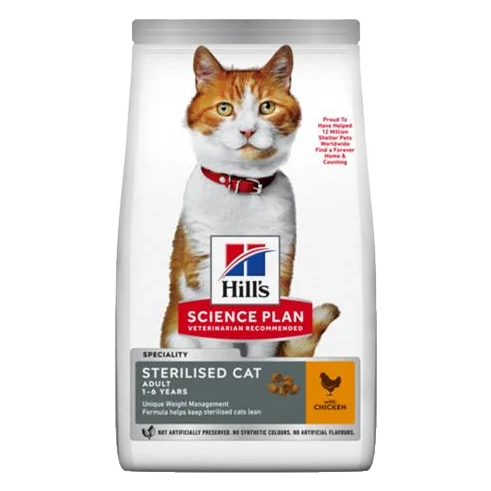 HILLS SP Fe Adult Sterilised Chicken 3 kg