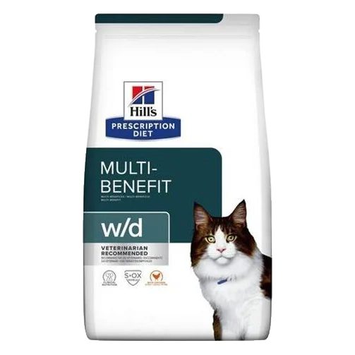 HILLS Diet Feline w/d Dry NEW 1,5 kg