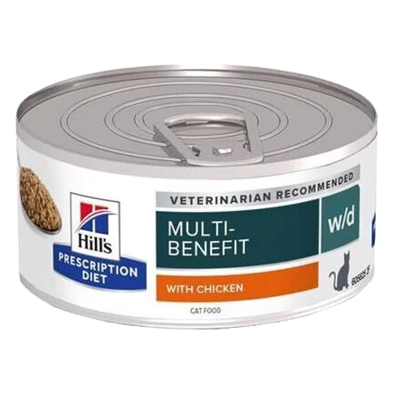 HILLS Diet Feline w/d chicken KONZ 156 g