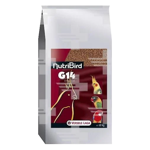 VL Orlux NutriBird G14 Original- extrudy pre stredne veľké papagáje s ovocím na denné kŕmenie 10 kg