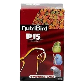 VL NutriBird P15 Tropical- extrudy pre veľké papagáje s tropickým ovocím na denné kŕmenie 1 kg