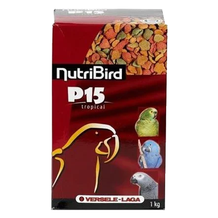 VL NutriBird P15 Tropical- extrudy pre veľké papagáje s tropickým ovocím na denné kŕmenie 3 kg