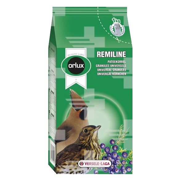 VL NutriBird Remiline Universal Granules- kompletné granule pre sojkovité a drozdovité druhy s plodami jalovca 1 kg