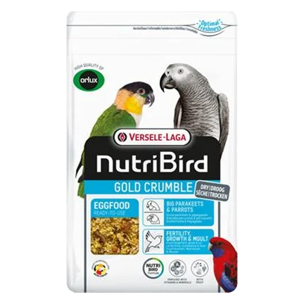 VL Orlux NutriBird Gold Crumble Big Parakeets & Parrots 800g