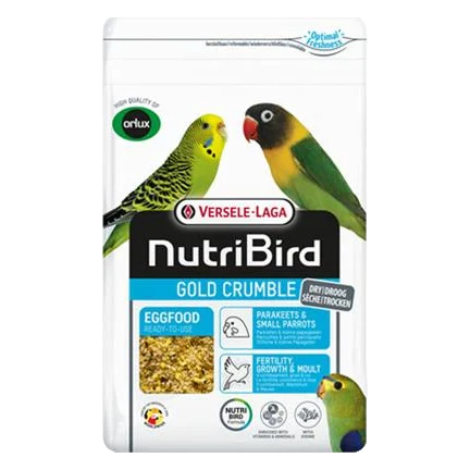 VL Orlux NutriBird Gold Crumble Parakeets & Small Parrots 1kg