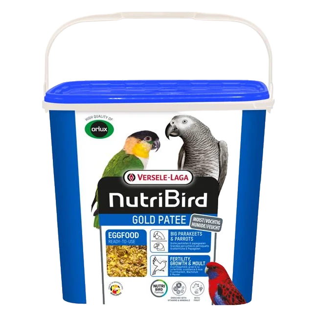 VL Orlux NutriBird Gold Patee Big Parakeets & Parrots 5kg