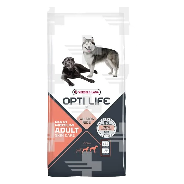 VL Opti Life dog Adult Skin Care Medium & Maxi 12,5 kg