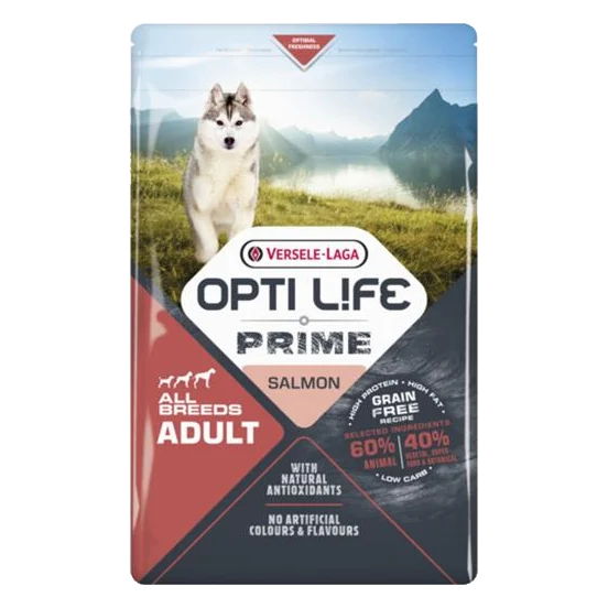 VL Opti Life Prime dog Adult Salmon 12,5 kg