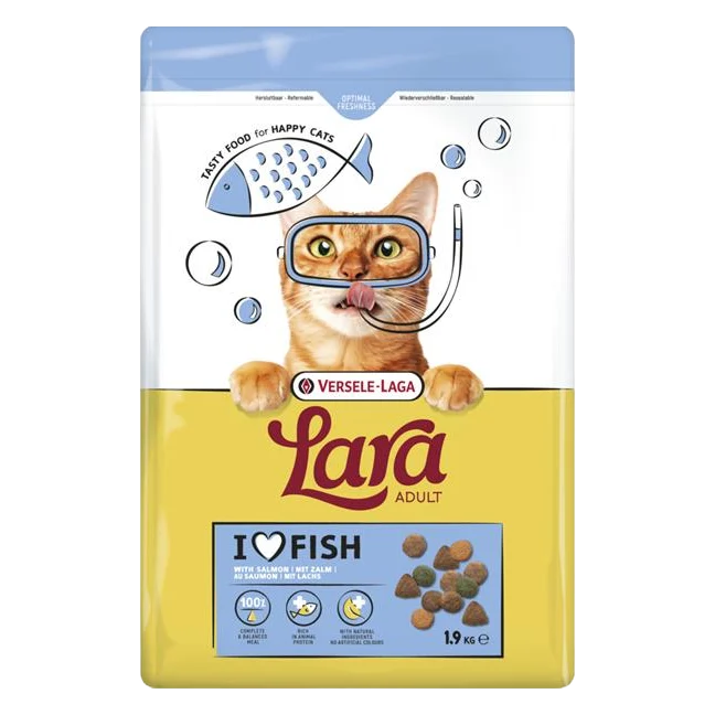 VL Lara Premium Cat Adult Salmon - losos 1,9 kg