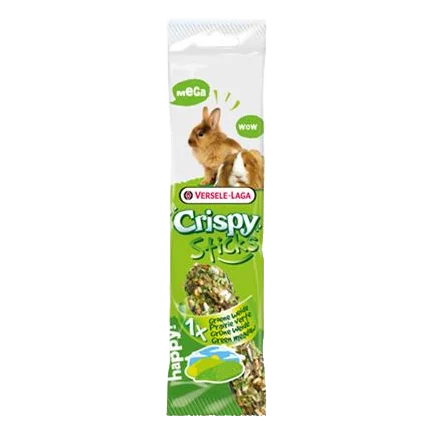 Pamlsok VL Crispy Mega Sticks Rabbits-Guinea Pigs "Green Meadow"-Zelená lúka - králik/morča 2 ks 140 g