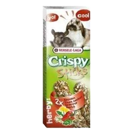 Pamlsok VL Crispy Sticks Rabbits Guinea Pigs Herbs- bylinky, králik/činčila 2 ks 110 g