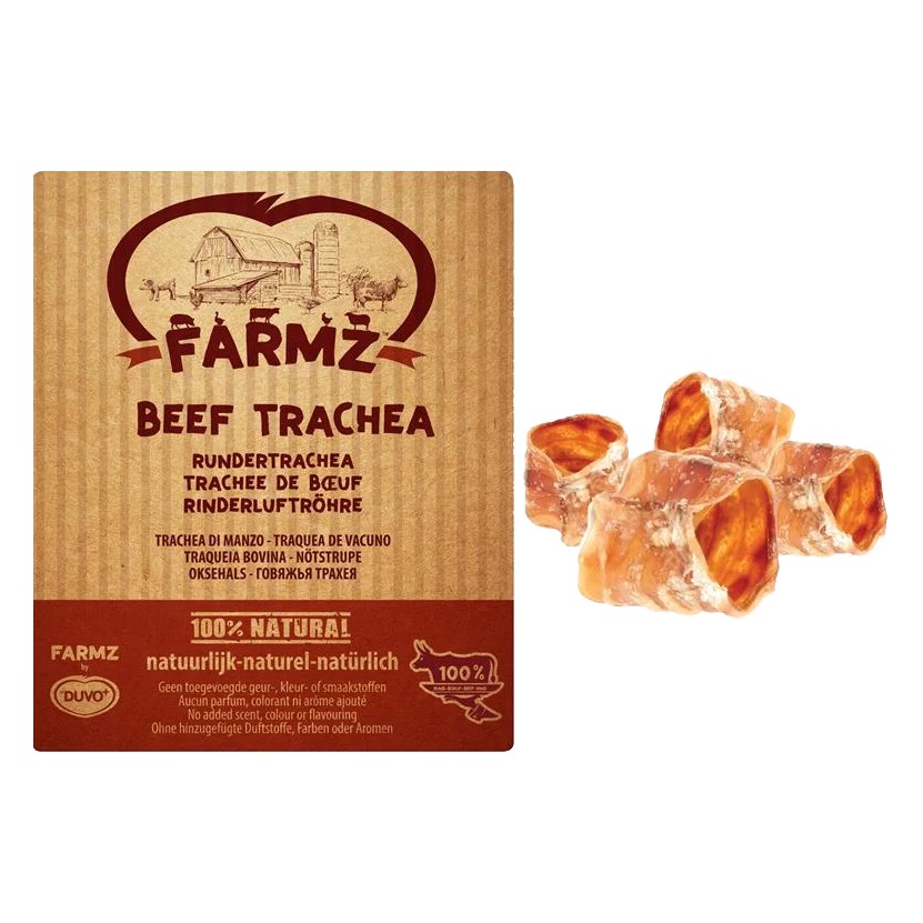 Pamlsok DUVO+ sušená trachea hovädzia 250 g