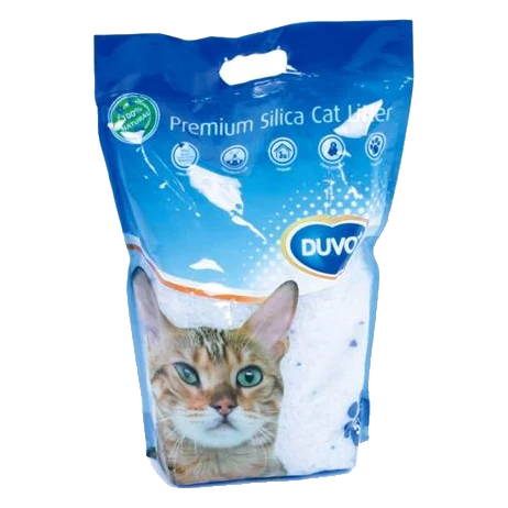 Podstielka DUVO+ pre mačky Premium silikátová 5 L
