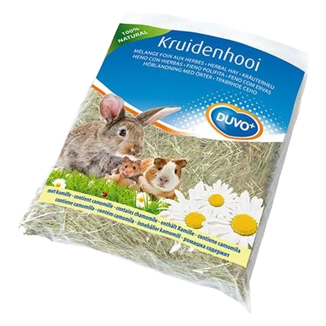 Seno DUVO+ bylinkové s harmančekom pre králiky a hlodavce 500 g