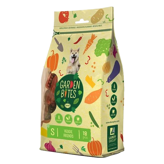 Pamlsok DUVO+ GARDEN BITES VEGGIE FRIENDS S 6 cm 18st 270 gr
