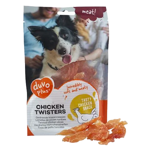 Pamlsok DUVO+ Twister kurací 80 gr
