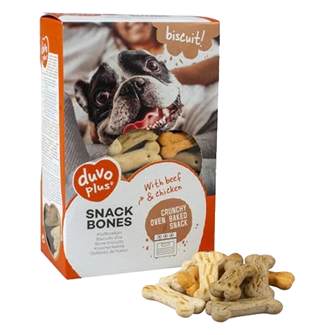 Pamlsok DUVO+ Biscuit Snack bones 500 gr