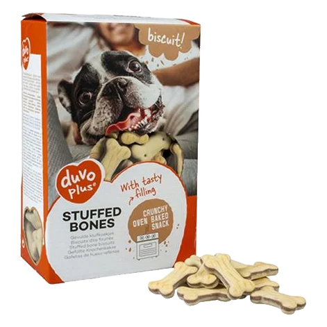 Pamlsok DUVO+ Biscuit Stuffed bones 500 gr