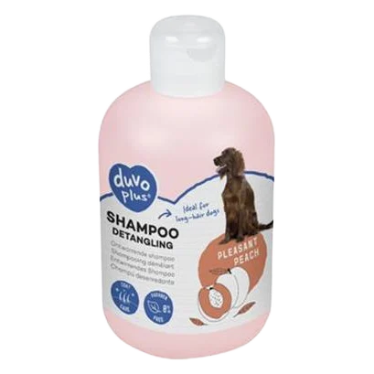 Šampón DUVO+ Na rozčesávanie dog s extraktom z broskýň 250 ml