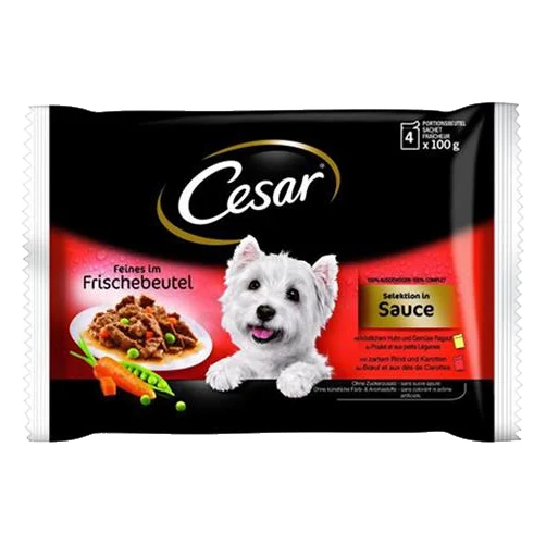 Mars CESAR kapsička dog Selection mix v omáčke 400 g