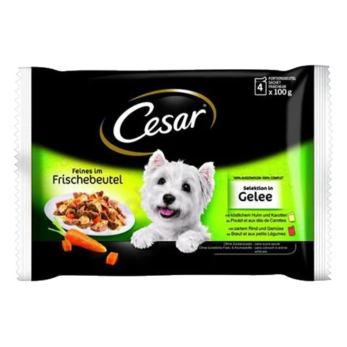 Mars CESAR kapsička dog Selection mix v želé 400 g