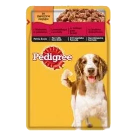 Mars PEDIGREE kapsička dog ADULT zmes hovädzieho a pečene v želé 24 x 100 g