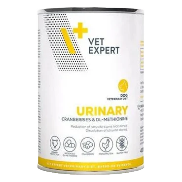 VetExpert VD dog Urinary konzerva 400 g