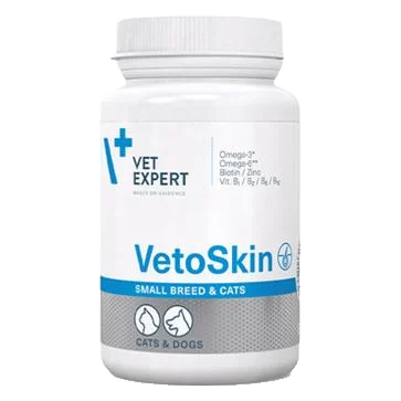 VetExpert VetoSkin small breed dog & cat (Twist off) 60 cps