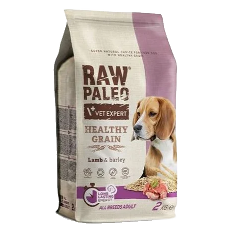 VetExpert Raw Paleo adult Healthy Grain Lamb & Barley 2 kg