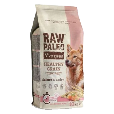VetExpert Raw Paleo adult Healthy Grain Salmon & Barley 10 kg