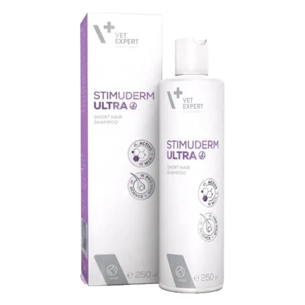 VetExpert Stimuderm ultra šampón pre krátkosrsté plemená psov 250 ml