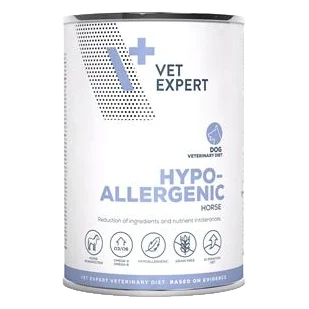 VetExpert VD dog Hypoallergenic Horse konzerva 400 g