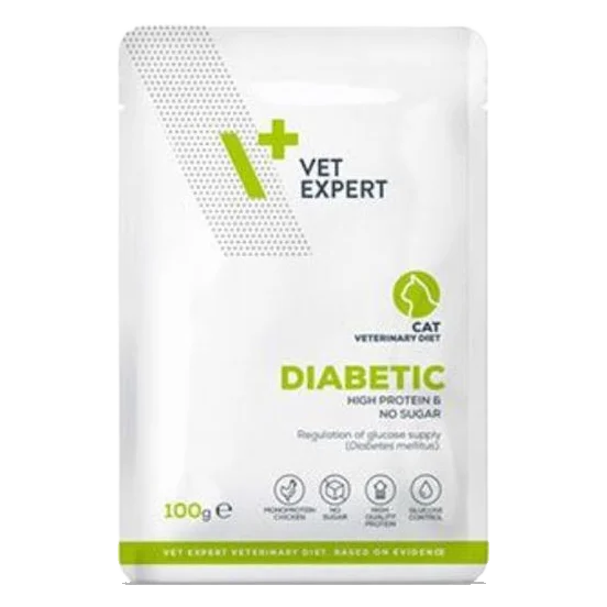 VetExpert VD cat Diabetic kapsička 100 g