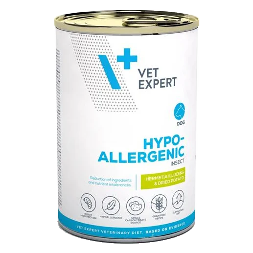 VetExpert VD dog Hypoallergenic insect konzerva 375 g