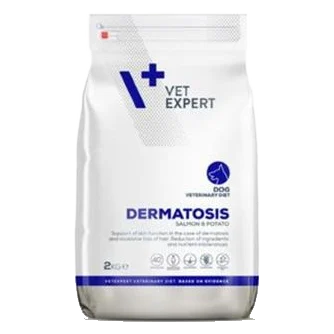VetExpert VD dog 4T Dermatosis Salmon & Potato 2 kg