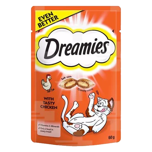 Pamlsok Mars DREAMIES cat s kuracím 6 x 60 g